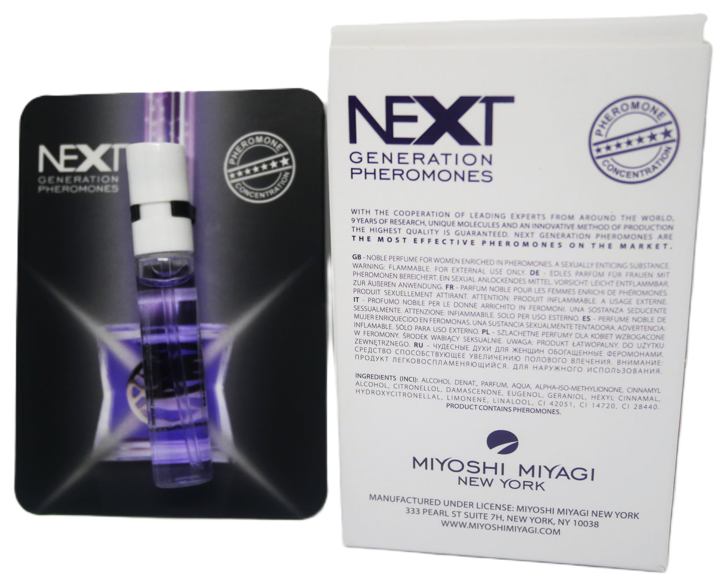 Pheromone Cologne for Women - Next Generation - Sampler 2.4 ml